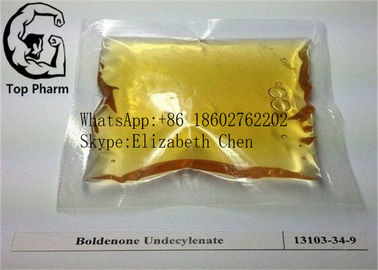 黄色い液体のBoldenone UndecyleのボディービルダーのステロイドCAS 13103-34の黄色い液体99%purityボディービル