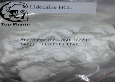 リドカインの塩酸塩CAS 73-78-9の鎮痛剤の薬剤の薬剤の原料の白い粉