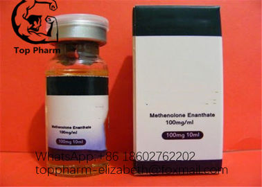 Methenolone Enanthate黄色いオイル10ml/Vial筋肉建物のステロイドの注入オイルCAS 303-42-4 995 99%purity