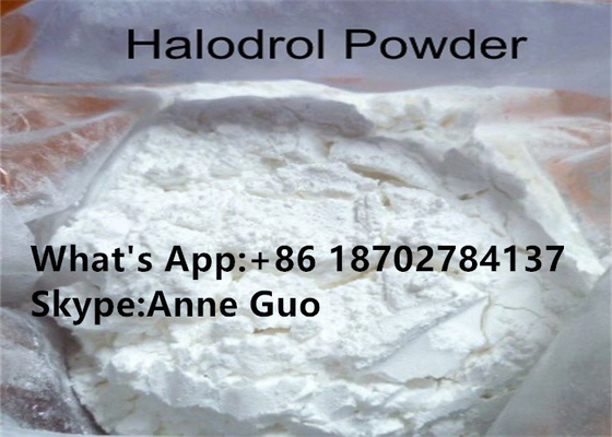 ボディービルをやる筋肉固まりのための99%純度のHalodrolのステロイドの未加工粉CAS 2446-23-2